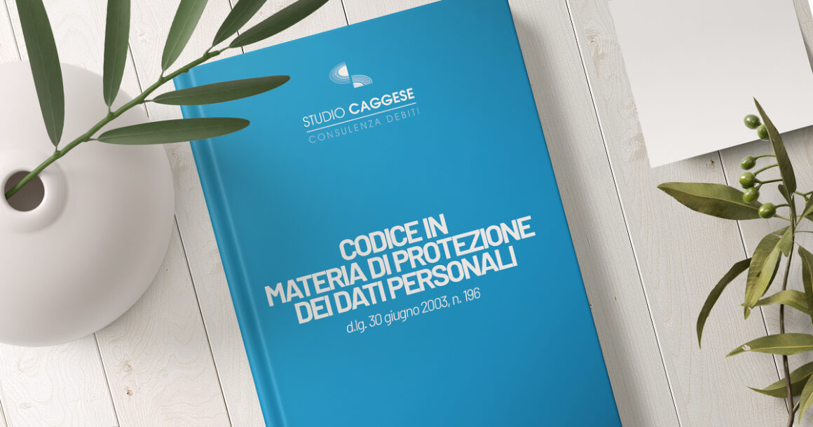 Codice in materia di protezione dei dati personali e diritti del debitore