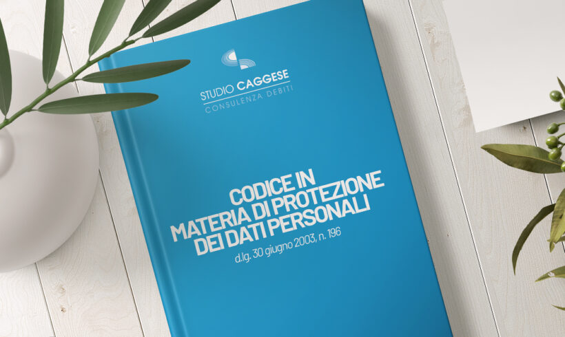 Codice in materia di protezione dei dati personali e diritti del debitore